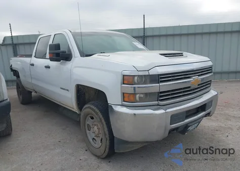 2018 Chevrolet Silverado 2500Hd Wt из США, поврежденный, VIN 1GC1KUEY8JF142454